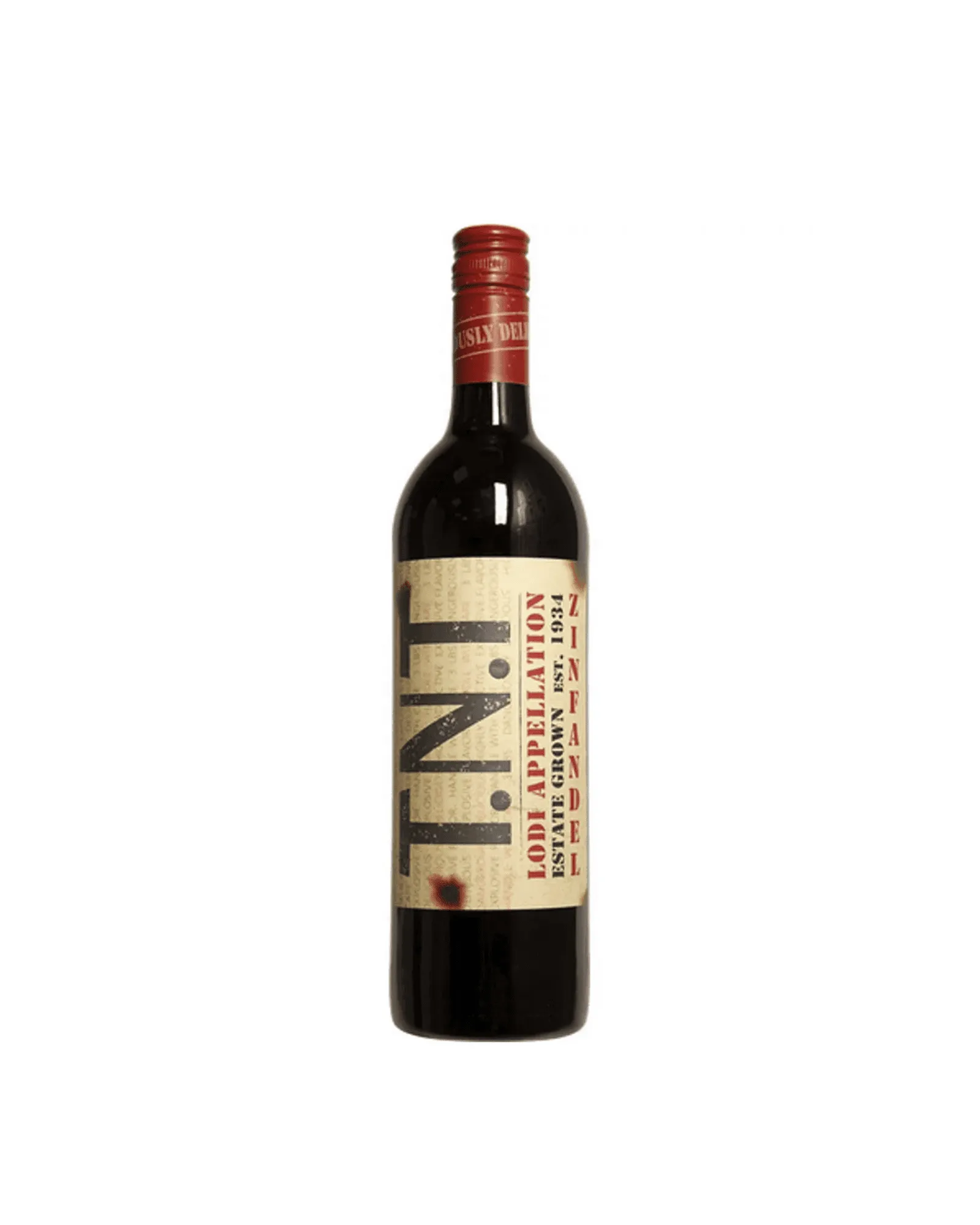 Vinho TNT Lodi Appellation Estate Grown Zinfandel 750ml